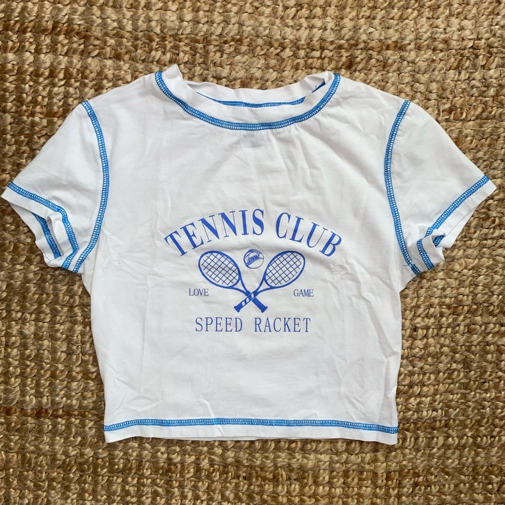 Cropped graphic Tee